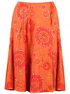 Projet Alabama Appliquéd Skirt In Yellow