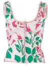 Projet Alabama Patterned Tank Top In Pink