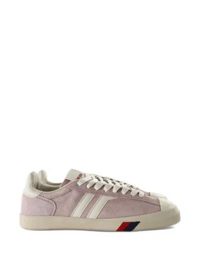 Pro-keds Court Ace Suede Panelled Sneakers In Pink