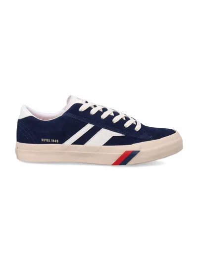 Pro-keds Low-top Court Sneakers In Blue