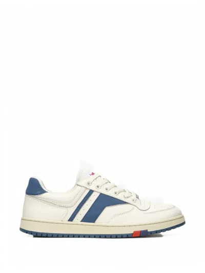 Pro-keds Panelled Lace-up Sneakers In White