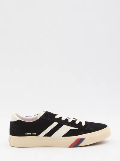 Pro-keds Racer 77 Nylon Sneakers In Black