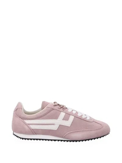 Pro-keds Racer 77 Suede Panelled Sneakers In Pink