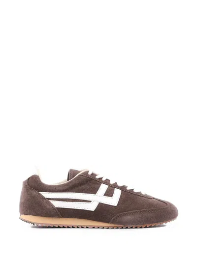Pro-keds Racer 77 Suede Sneakers In Brown