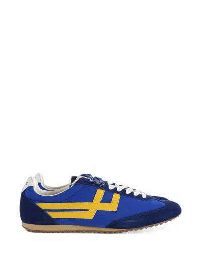 Pro-keds Racer 77 Suede-panelled Sneakers In Multi
