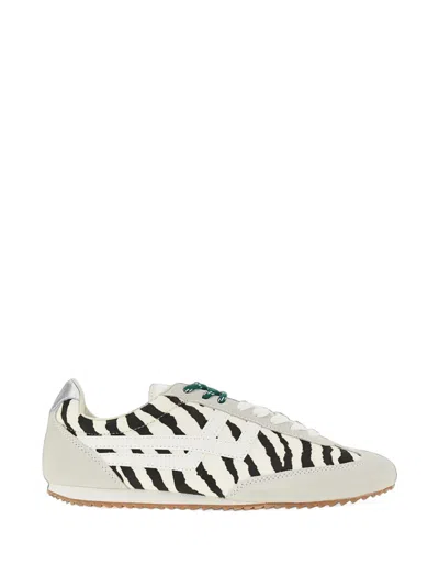 Pro-keds Racer 77 Zebra-print Panelled Sneakers In Multi