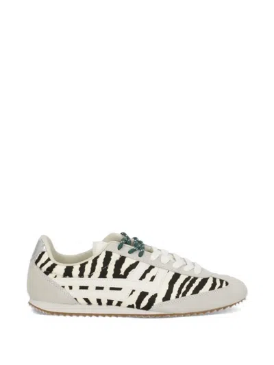 Pro-keds Racer 77 Zebra-print Sneakers In White