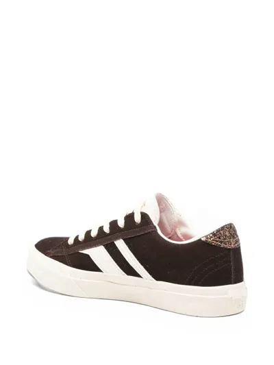 Pro-keds Royal 1949 Glitter-detail Sneakers In Brown