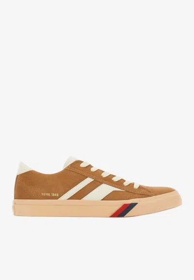Pro-keds Royal Classic Suede Low-top Sneakers In Brown