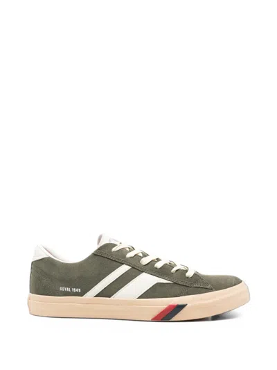Pro-keds Side-stripe Sneakers In Green
