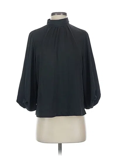 Pre-owned Prolōgue 3/4 Sleeve Blouse In Black