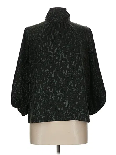 Pre-owned Prolōgue 3/4 Sleeve Blouse In Black