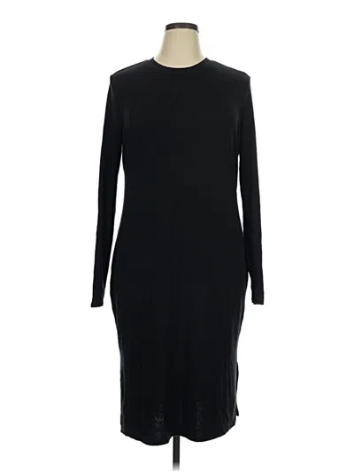 Pre-owned Prolōgue Casual Dress In Black
