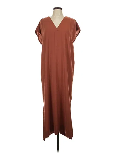 Pre-owned Prolōgue Casual Dress In Brown