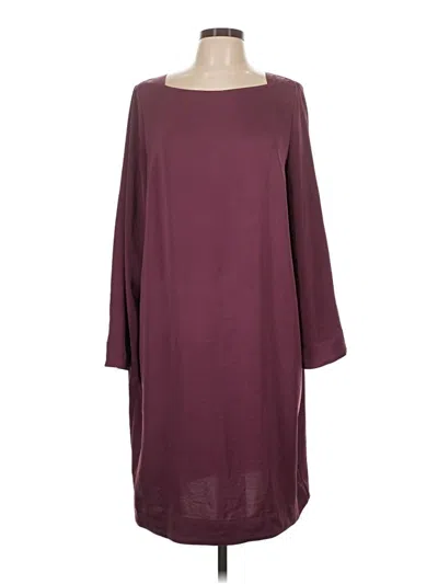 Pre-owned Prolōgue Casual Dress In Burgundy