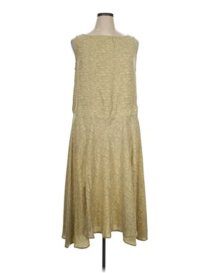 Pre-owned Prolōgue Casual Dress In Gold