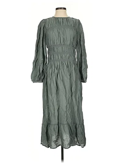 Pre-owned Prolōgue Casual Dress In Green