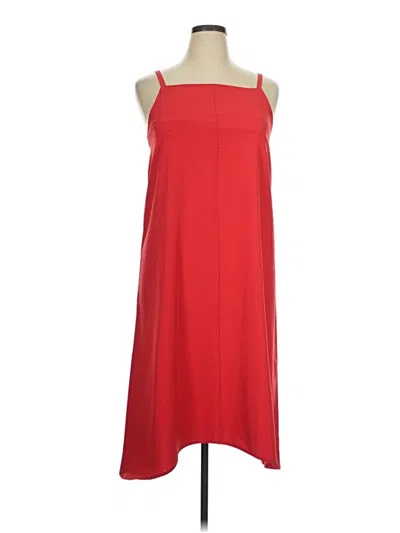 Pre-owned Prolōgue Casual Dress In Red