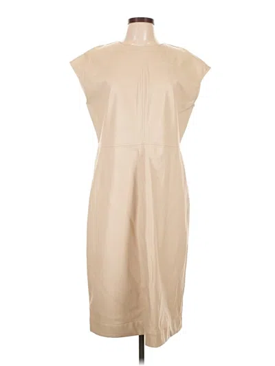 Pre-owned Prolōgue Casual Dress In Tan