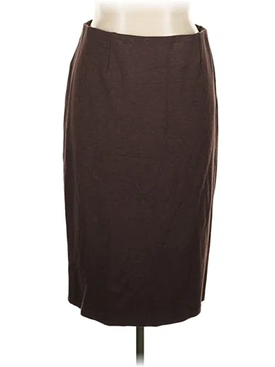 Pre-owned Prolōgue Casual Skirt In Brown