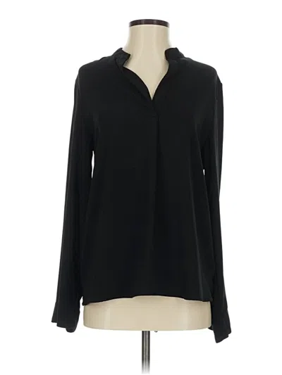 Pre-owned Prolōgue Long Sleeve Polo Shirt In Black