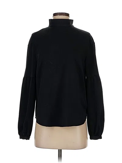 Pre-owned Prolōgue Long Sleeve Top Black Turtleneck Tops