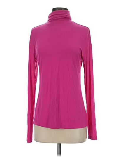 Pre-owned Prolōgue Long Sleeve Turtleneck In Pink