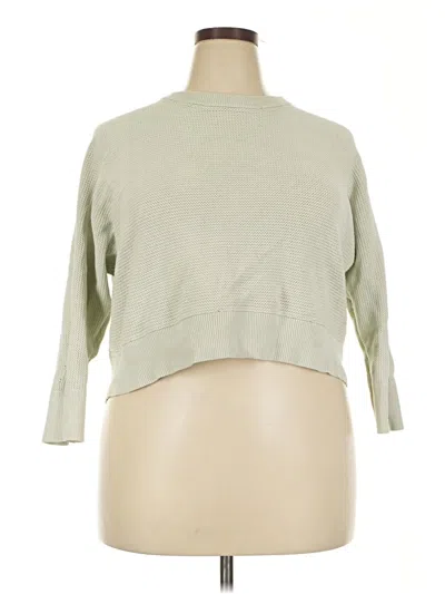 Pre-owned Prolōgue Pullover Sweater In Green