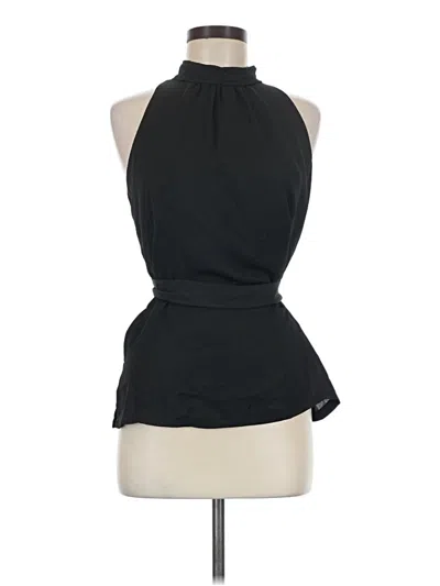 Pre-owned Prolōgue Sleeveless Blouse In Black