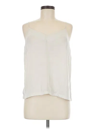 Pre-owned Prolōgue Sleeveless Blouse In White