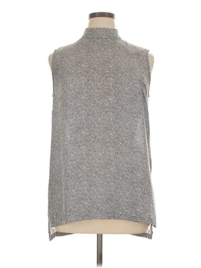 Pre-owned Prolōgue Sleeveless Top Gray Turtleneck Tops