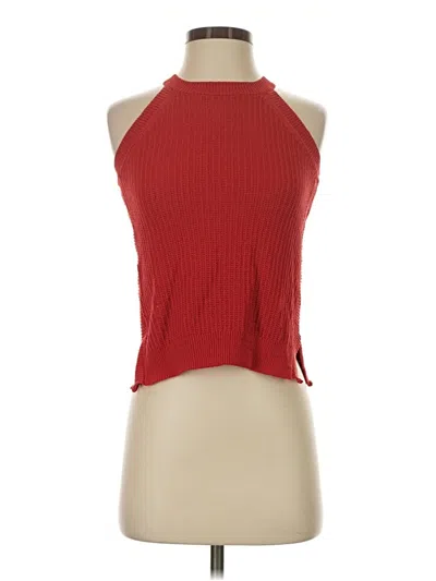 Pre-owned Prolōgue Sweater Vest In Red