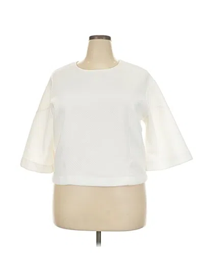 Pre-owned Prolōgue Sweatshirt In White