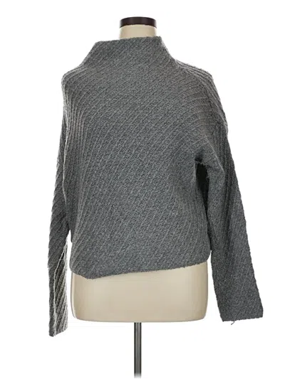 Pre-owned Prolōgue Turtleneck Sweater In Gray