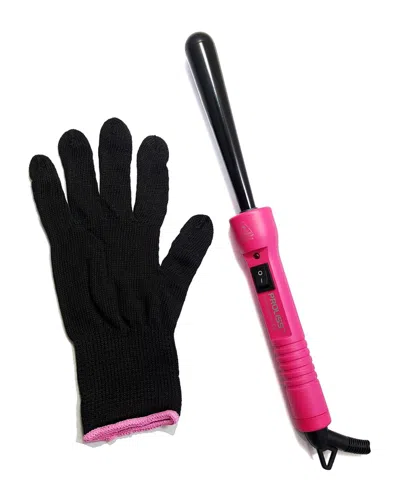 Proliss Unisex The Twister - 13mm-25mm Tourmaline-infused Ceramic Pro Curling Wand In White