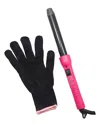 Proliss Unisex The Twister - 25mm Tourmaline-infused Ceramic Pro Curling Wand
