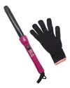 Proliss Unisex The Twister - 25mm Tourmaline-infused Ceramic Pro Curling Wand With Cool Tip