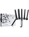 Proliss Unisex Trio Twister - Digital 5-in-1 Professional Ceramic Curling Wand Set - Diamond Collect