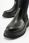 Prologue Shoes Alias Zip Boot In Black