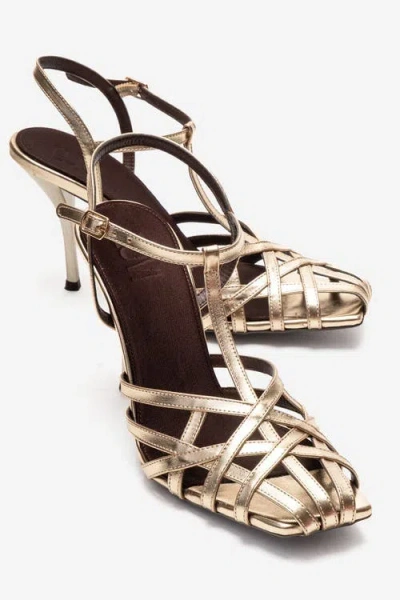 Prologue Shoes Allos Stiletto Sandal In Multi