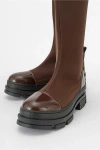 Prologue Shoes Bella Scuba Boot In Brown