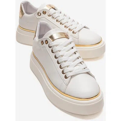 Prologue Shoes Borena Platform Sneaker In White