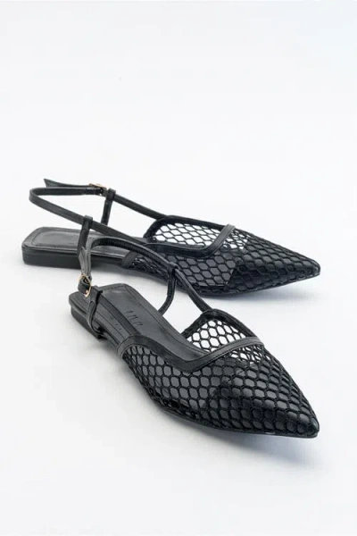 Prologue Shoes Brace Blue Mesh Flat Sandal