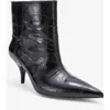 Prologue Shoes Brivelle Pointed Toe Boot In Black