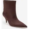 Prologue Shoes Brivelle Pointed Toe Boot In Brown