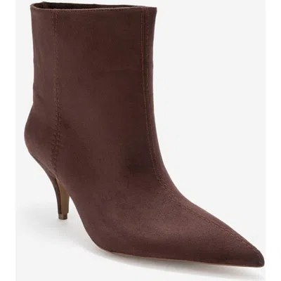 Prologue Shoes Brivelle Pointed Toe Boot In Brown