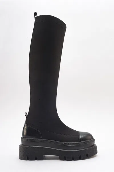 Prologue Shoes Celine Scuba Boot In Black