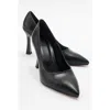 Prologue Shoes Forest Pointed Toe Pump In Black