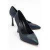 Prologue Shoes Forest Pointed Toe Pump In Blue