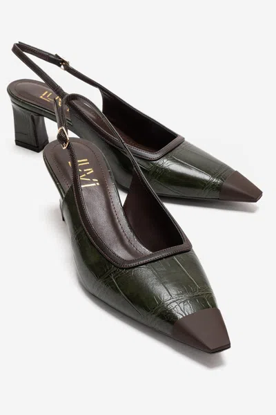 Prologue Shoes Hilda Block Heel Pump In Multi